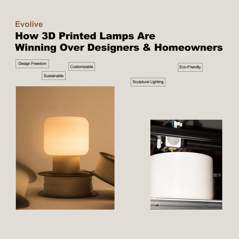 How 3D Printed Lamps Are Winning Over Designers & Homeowners