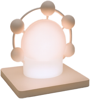 Atomic Lumisphere • Microcosm Lamp