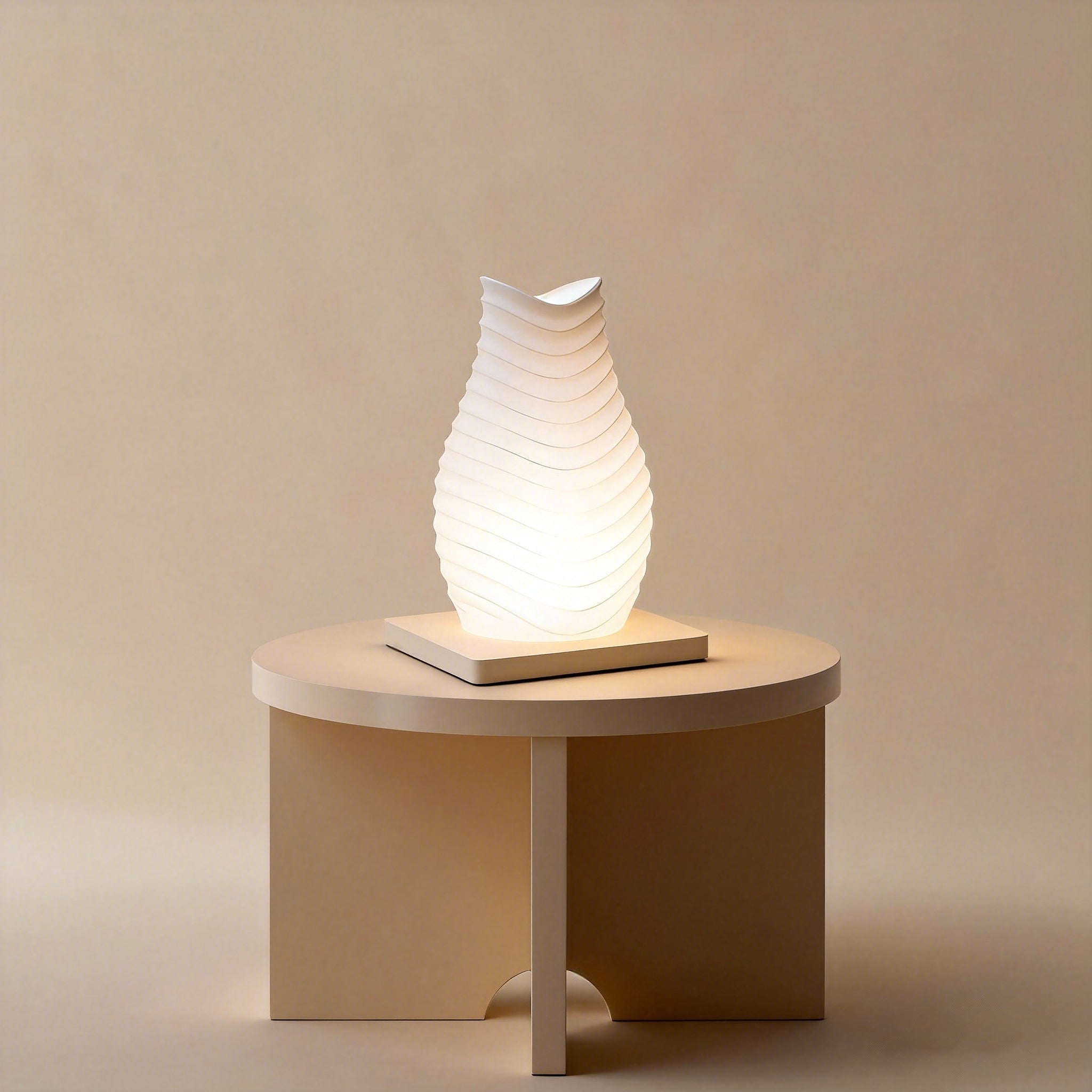 Ripple Resonance • Luminescent Wave Lamp