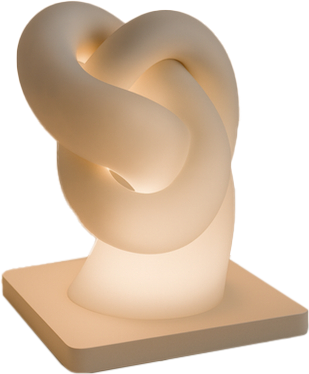 Luminous Knot • Topology Lamp