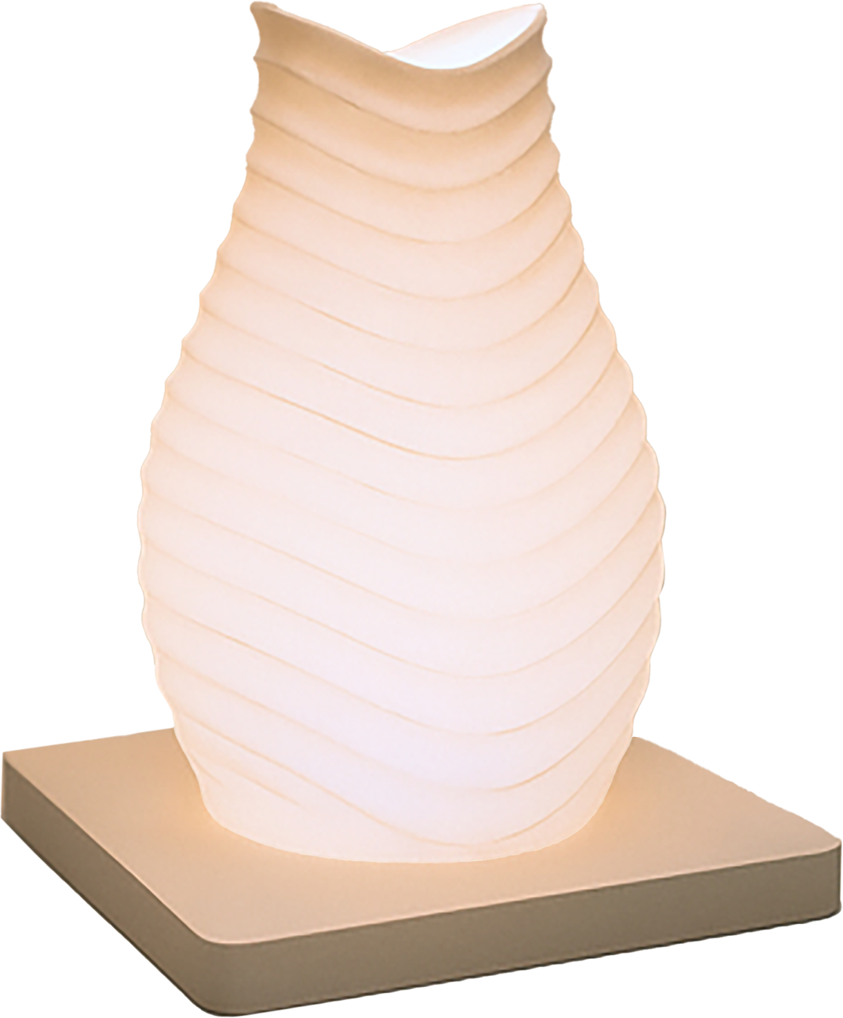 Ripple Resonance • Luminescent Wave Lamp