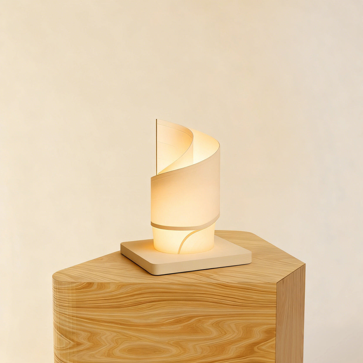 Luminous Helix • Spiral Lamp