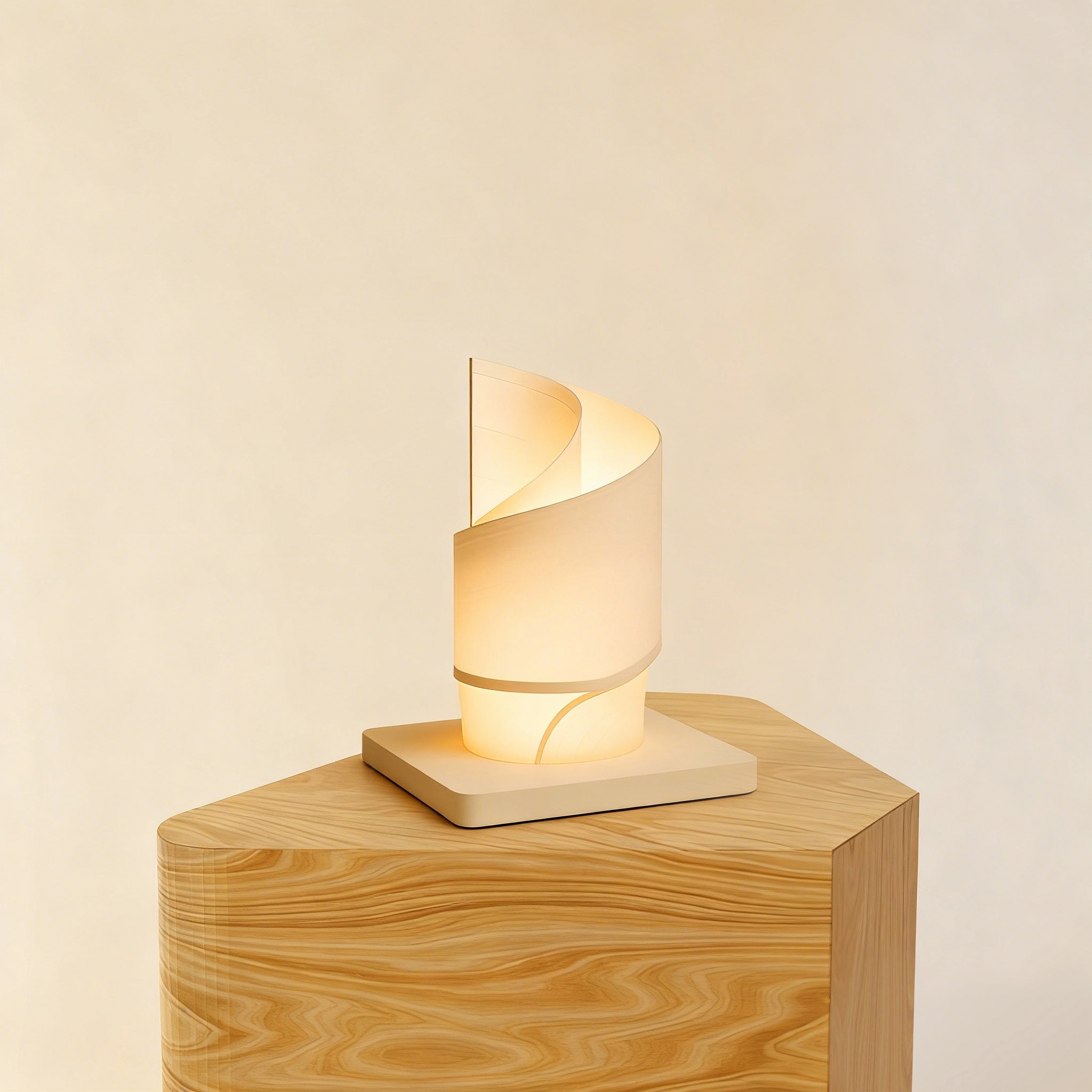 Luminous Helix • Spiral Lamp