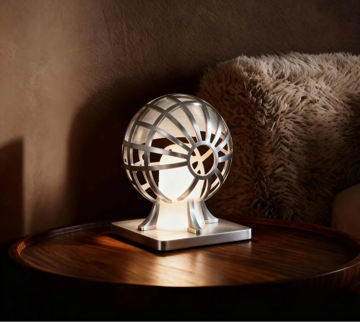 Sphere Grid Art Ambient Light